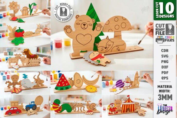 Download Coloring Montessori Toy for Kids Bundle - For kids Collection