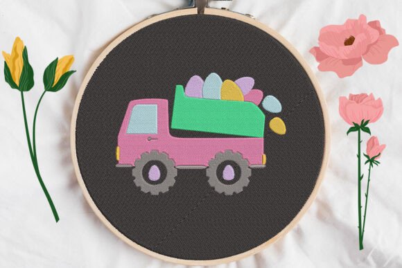 Download Easter Truck with Eggs - Easter truck Collection