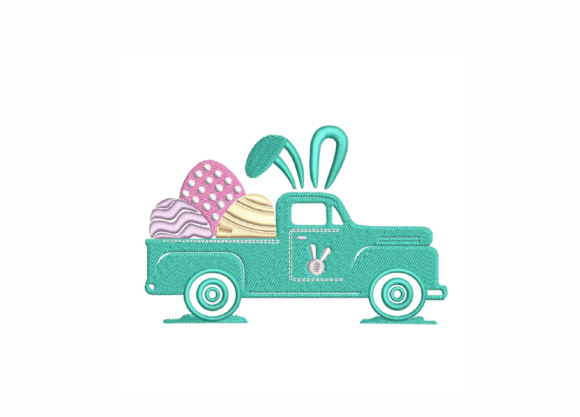 Download Easter Truck with Eggs - Easter truck Collection