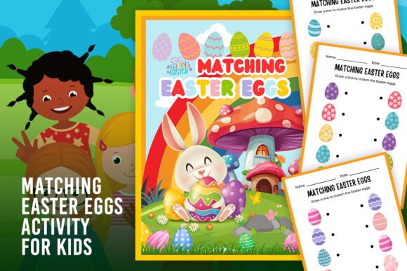 Download Matching Easter Eggs Activity for Kids - For kids Collection