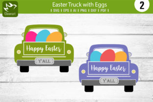 Download Easter Truck with Eggs Graphic - Easter truck Collection