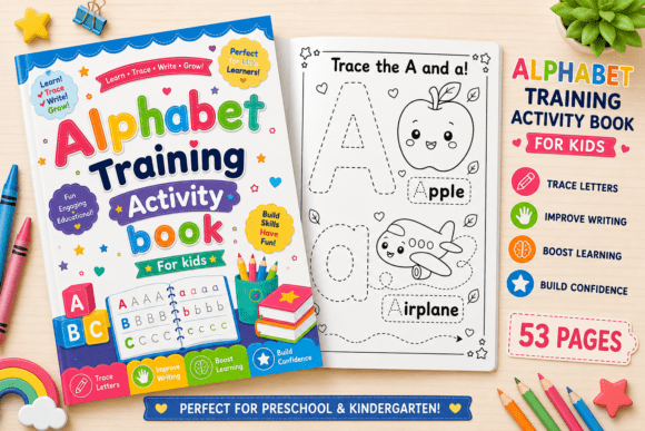 Download Alphabet Tracing Activity Book for Kids - For kids Collection