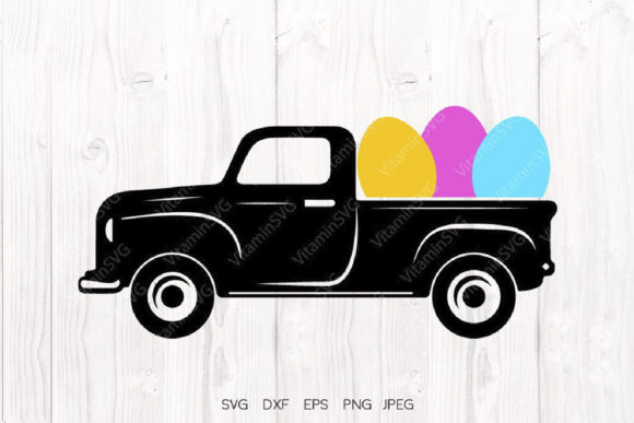 Download Easter Truck with Eggs - Easter truck Collection