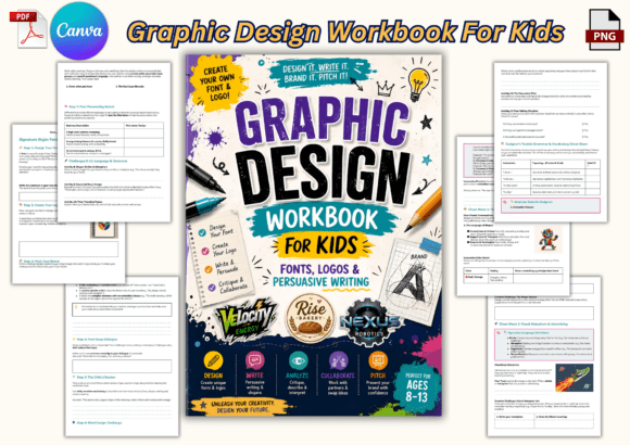 Download Graphic Design Workbook for Kids - For kids Collection